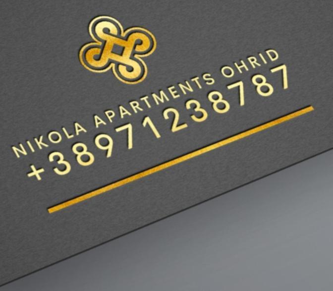 Apartment Nikola Orange 奥赫里德 外观 照片